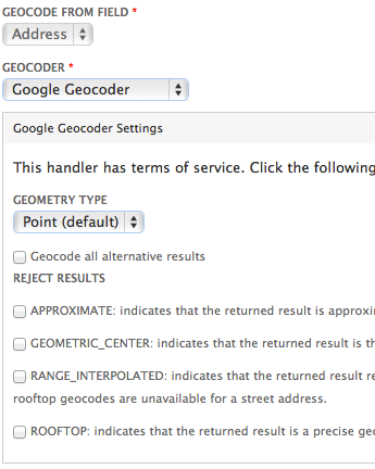 Google Geocoder